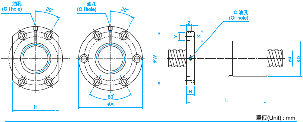 DFV3210滾珠絲杠圖 DFV3210滾珠絲杠圖